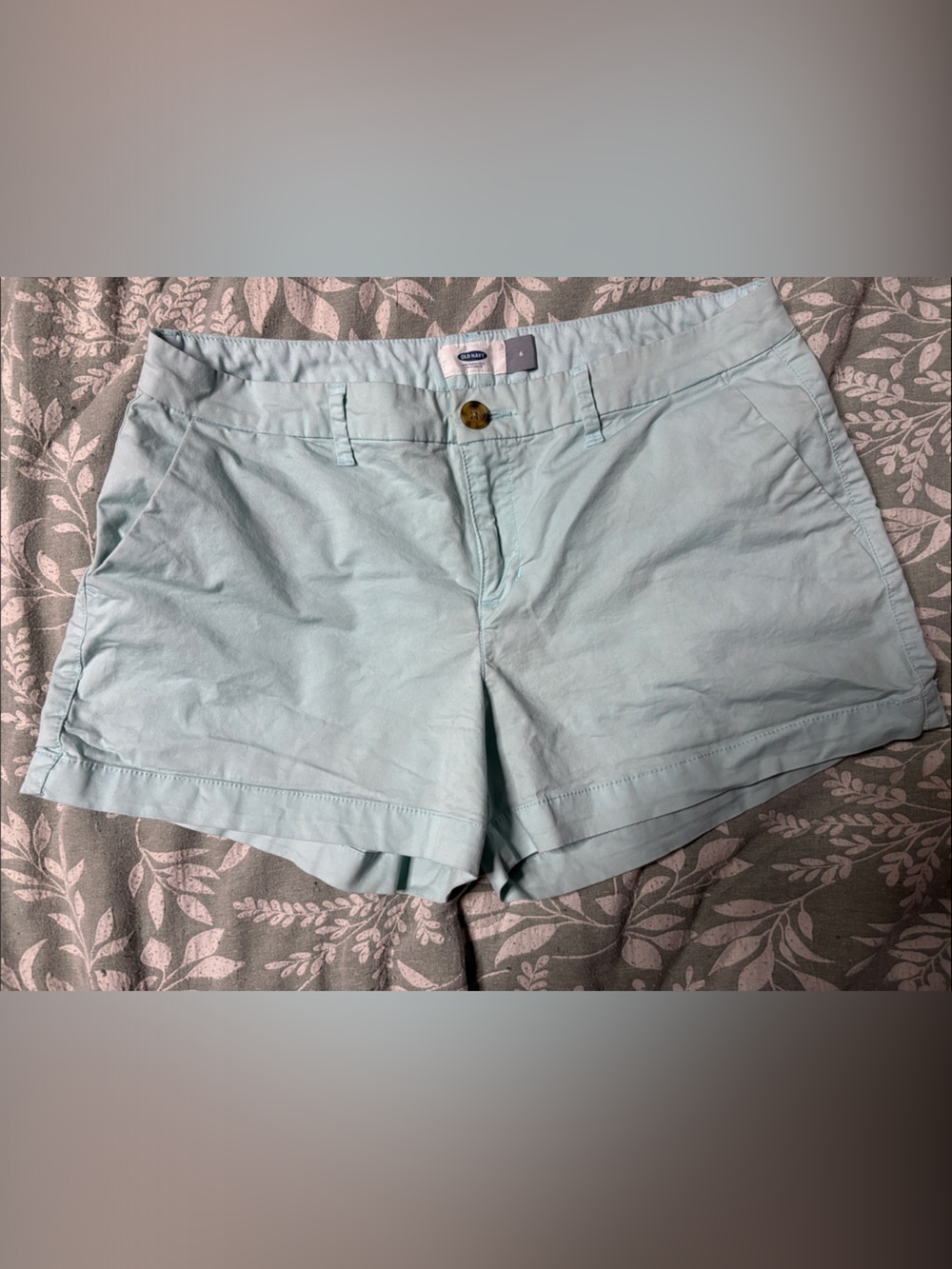 Old Navy Light Blue Women's Chino Shorts